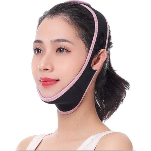 Elastic Face Slimming Bandage V Line Face Shaper Women Chin Cheek Lift Up Visage Belt Facial Anti Wrinkle Strap Face Care Tools