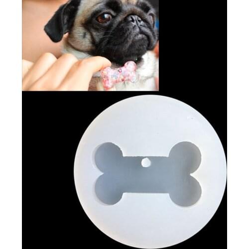 Bone Shape Dog Tag Silicone Mold Resin Epoxy Mold DIY Pendant Craft Tool
