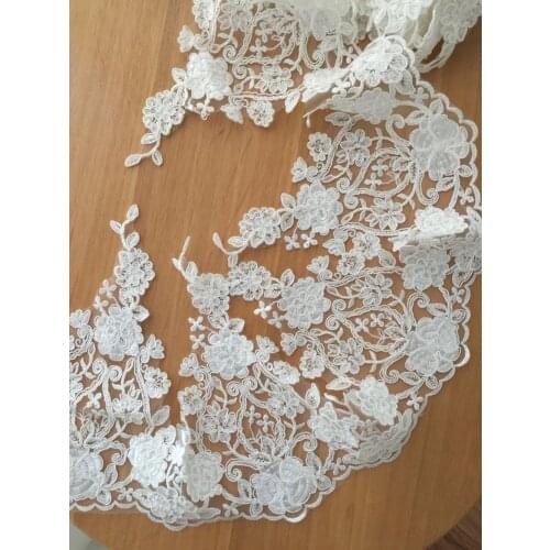 High-end Car Bone Lace Lace Wedding Veil Skirt Hem Clothing Accessories DIY Lace Wedding Accessories