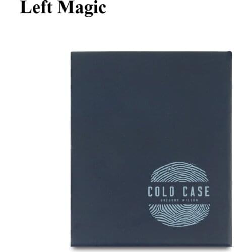 Cold Case (Gimmick And Online Instructions) By Greg Wilson Magic Tricks Red & Blue Close Up Street Mentalism Classic Card
