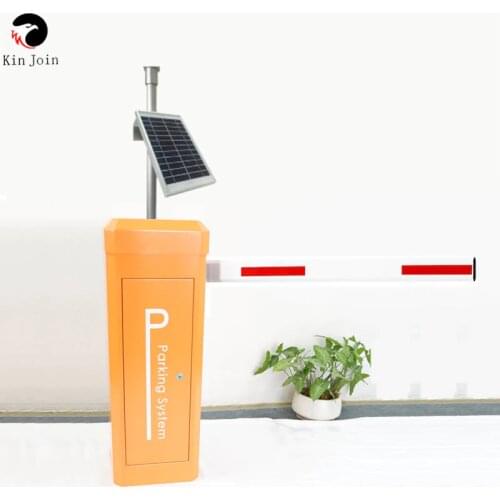 KinJoin No Noise Automatic Boom Electric Solar Power Parking Lot Barrier Gate