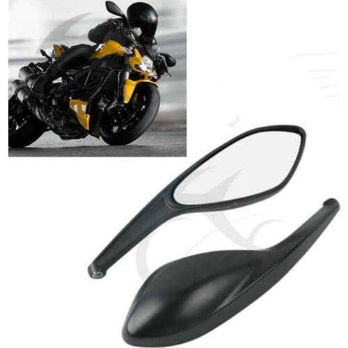Motorcycle Black Rear View Mirror For DUCATI 696 796 1100 795 for Monster Streetfighter 848