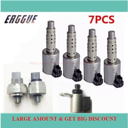 OEM RE0F10D JF016E JF017E CVT8 transmission solenoids kit pressure sensor For Nissan For Mitsubishi Renault Suzuki For Infiniti