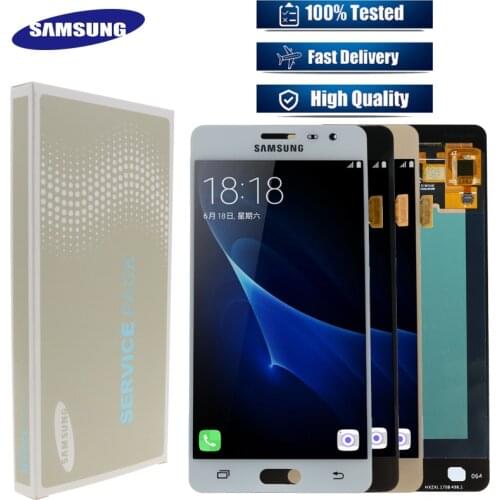 Original OLED 5.0" For SAMSUNG Galaxy J3 pro LCD Display Touch Screen Assembly Digitizer For SAMSUNG J3110 J3pro J3109 J3119 LCD