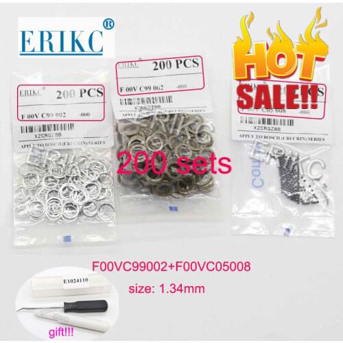 Repair Sealing Ring F00VC99002 Size 1.34MM Ceramics Balls F00VC05008 For Common Rail Injector 0445110275 0445120090 0445110059