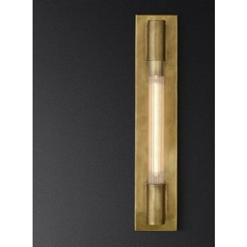 RH postmodern designer minimalist Nordic model room bedroom bedside living room hotel wall lamp