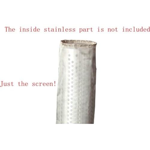 10 20 30 40 50 60 80 100 150 200 300 500 Mesh Filter Screen For 5" In-line Filter Strainer Homebrew Beer Brewing SUS 304