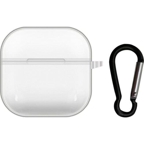 TPU Headphones Soft Cover for Lenovo LP40 Transparent Protector Wireless Earphones Charging Bin Protective Case