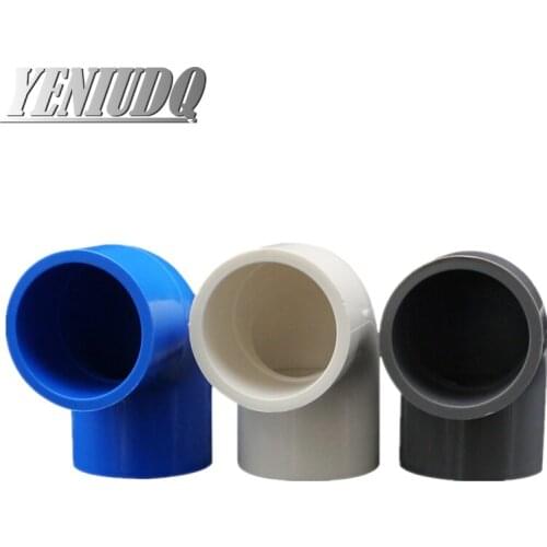 PVC inside diameter 20/25/32/40/50mm Water Supply Pipe Fittings Elbow Connectors Plastic Joint Irrigation Water Parts
