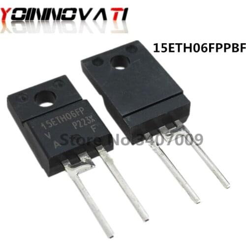 VS-15ETH06FPPBF 15ETH06FPPBF 15ETH06FP TO-220F fast recovery diode 15A 600V 100% new and original