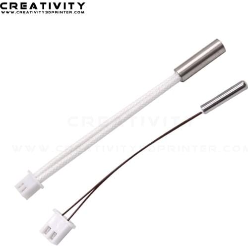 3D printer Parts Thermistor Temperature Sensor And Cartridge Heater Compatible with CR-6 SE Assembled Extruder Hotend Kit