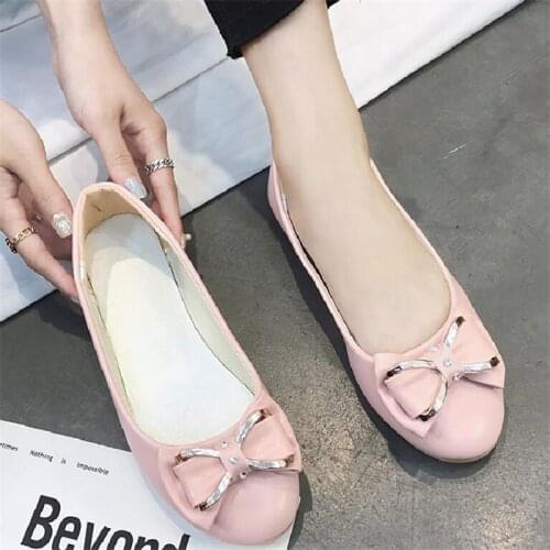 Fashion Autumn Womens Vulcanized Shoes Women Slip On Flat Shoes Women Plus Size Bow-knot Rhinestone Ladies Shoes Size 35-40