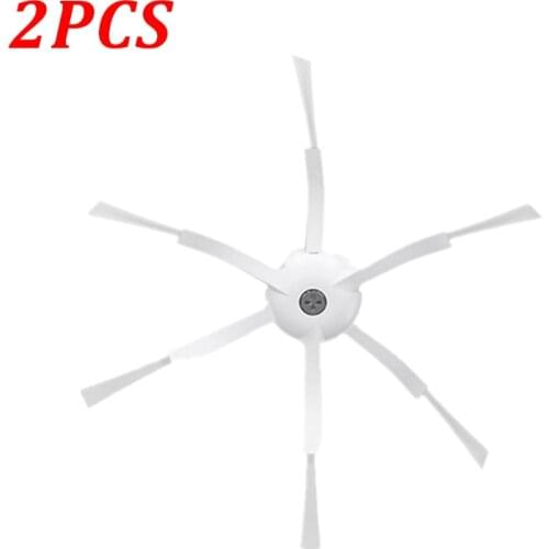 2PCS 6 Armed Side Brush for Xiaomi Mijia for Roborock S50 S51 S55 MI Robot Vacuum Cleaner Replacement Parts Accessories