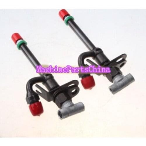 2 PCS Fuel Injectors For John Deere 250 For SKID STEER With 3029T ENG 290D EXCAVATOR