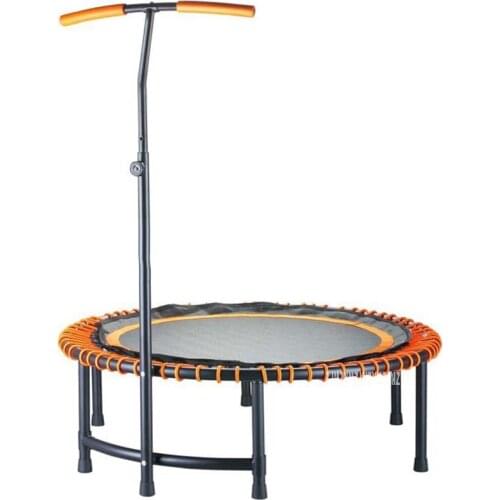 45/48 inch High quality Practical Trampoline For Women Adult Trampoline Safety Pad Jump Sports Safe With T Shape Handrail