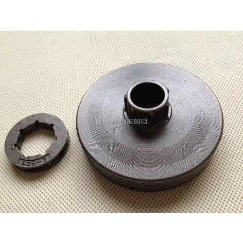 .325-7T Chain saw rim sprocket assy, clutch drum kit for chainsaw spare parts 45cc/52cc/4500/5200