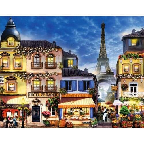 DIY 5D full drill diamond embroidery "London landscape" Round Diamond Painting Cross Stitch Rhinestone mosaic decor