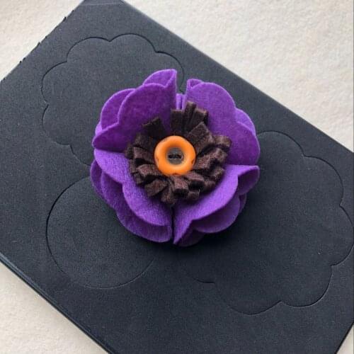 Multi petal shapes scrapbooking die, SMR-FL0072