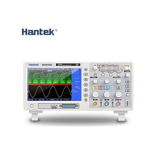 Hantek 100MHz MSO5102D Mixed Signal Digital Oscilloscope 16 Logical Channels +2 Analog Channels + External Trigger Channel