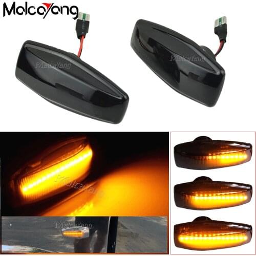 For Hyundai Flowing Water Indicator LED Side Marker Turn Signal Light For Elantra Getz Sonata XG Terracan Tucson i10 Coupe