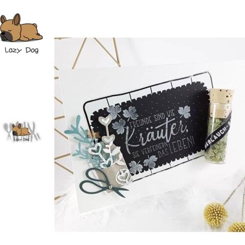 Garden Tools Metal Cutting Dies Scrapbooking Stencil DIY Mold Knife Craft Embossing Die Cuts Card Making New Dies For 2020