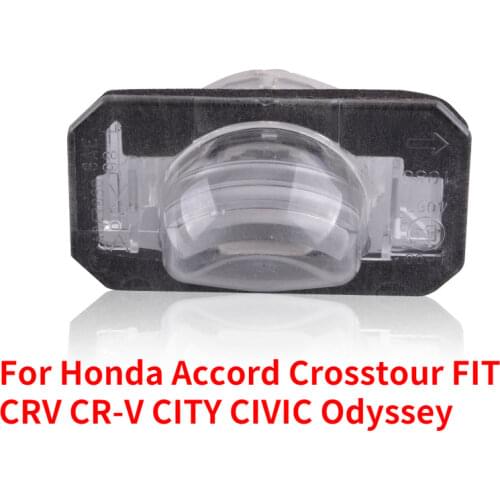 Kamshing Original For Honda Accord Crosstour FIT CRV CR-V CITY CIVIC Odyssey License Plate Light Lamp 34101-S5A-A01 34101S5AA01