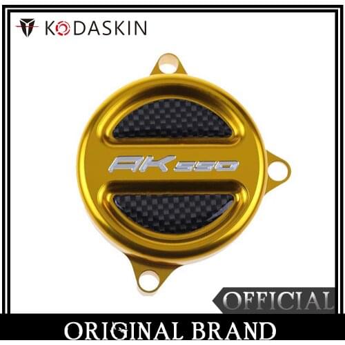 KODASKIN Real Carbon Frame Hole Cover Rahmen Abdeckung CNC for KYMCO AK550