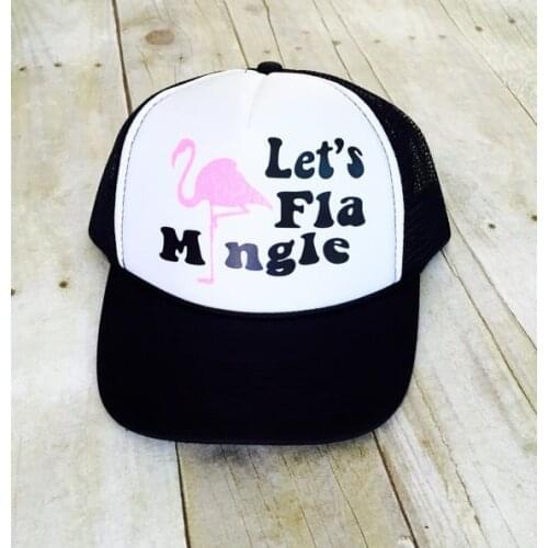 Las vegas Lets Flamingle bridesmaid hats caps Bachelorette wedding favor gifts bridal shower party decorations