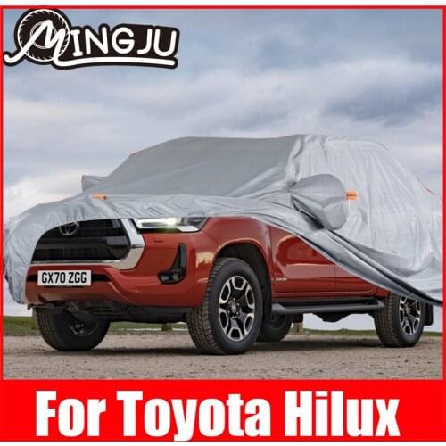 Exterior Car Cover Outdoor Protection Full Car Covers Snow Cover Sunshade Waterproof Dustproof for Toyota Hilux Accessories