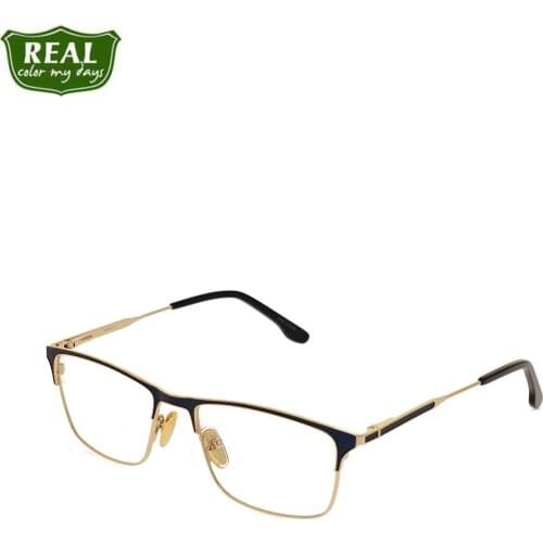 2019 Fashion High Quality Optical Glasses Frame Metal Rectangle Frame Myopia Men Eyewear Eyeglasses Glasses Unisex