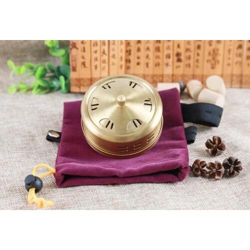 Home use portable Copper moxibustion box moxa acupuncture moxibustion massage box high quality