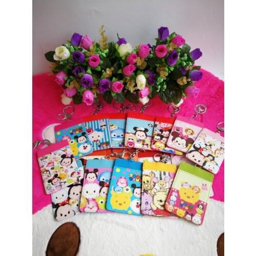 IVYYE Mickey Stitch Cartoon Plush Purse dolls Plush mini Stuffed Card Coin Purse Cute Animal bags Holder Cash soft Gifts NEW