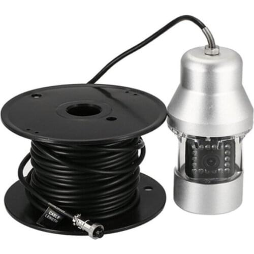 360 Rotation View Night Vision Underwater Camera With 50m Cable For Fishing Underwater Searching Well Inspection