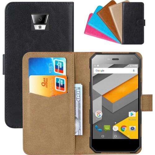 Luxury Wallet Case For Nomu S10 PU Leather Retro Flip Cover Magnetic Fashion Cases Strap