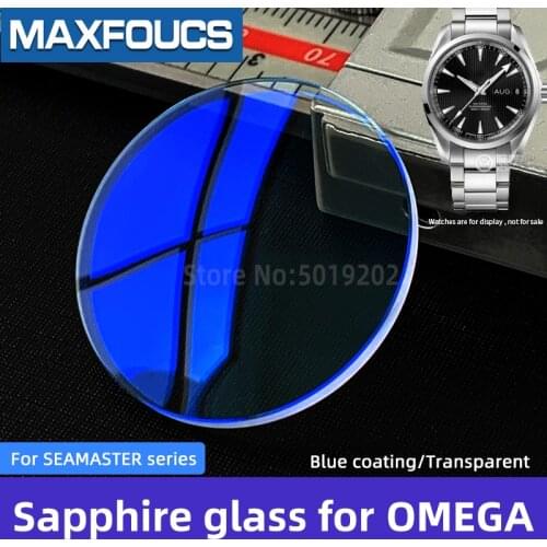Sapphire crystal For SEAMASTER series 231.10.39.22.01.001/231.10.42.21.01.002 AR-coating Parts watch glass for OMEGA brand