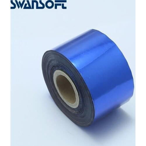 SWANSOFT 4cm Width Foils Hot Stamping Paper Leather Hot Stamping 120 Meters According To Customers Arbitrary Cutting Width