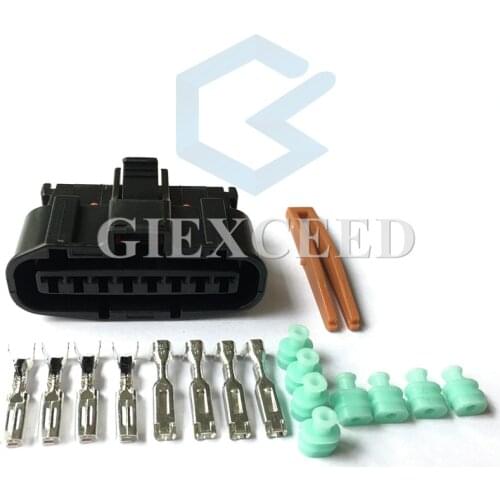 8 Pin Female Waterproof Automotive Electrical Connector For Mitsubishi Lancer MAF Sensor And Ignition Distributor Socket