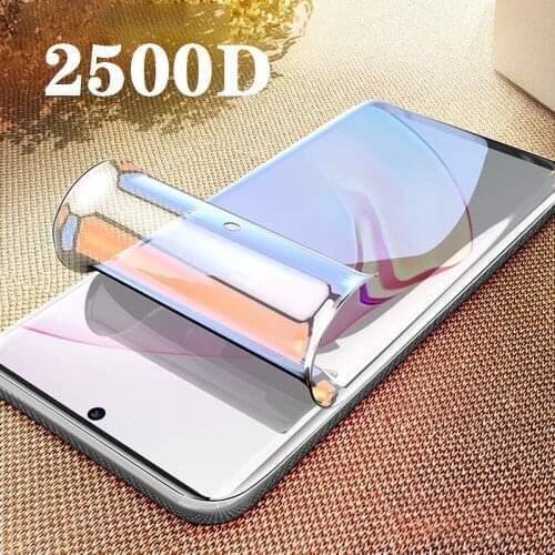 2500D screen protector a for samsung galaxy s20 Protective soft glass plus glaxay 20s hydrogel film sg s20plus s20ultra