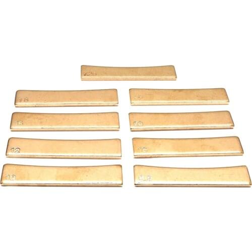 1pcs Guitar Electric Bass Pressure Wire Tool Neck Fingerboard Wire Inlay Tool 7.25/9.5/10/12/14/15/16/17/20 Arc Alloy Tablet