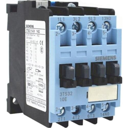 3TS32001XB4 3TS3200-1XB4 24V 18A 3P 3TS AC contactor (DC coil)