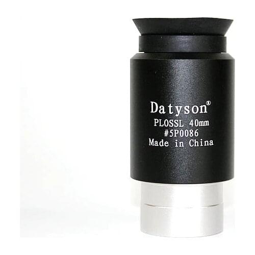 Datyson 1.25"/ 40mm Professional Plossl Telescope Eyepiece with Filter Thread Astronomic Telescopio Adapter Aluminum Alloy