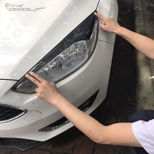 For Ford Focus 2015-17 Modified Carbon Fiber Lamp Eyebrow
