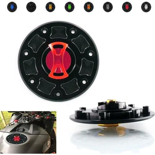 For KAWASAKI NINJA 500 EX500 500R ZX-6R ZX-7RR ZX-9R ZRX-1100 ZX-11Motorcycle CNC Billet Gas Cap Oil Cap Tank Fuel Cover