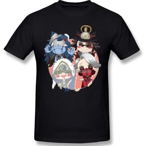 Characters Homme T-Shirt Identity V Horror Game Cosplay Dress Cotton Tees Harajuku TShirt