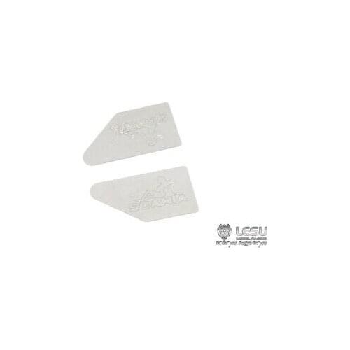 LESU 1/14 DIY TAMIYA SCA RC Tractor Truck Car Spare Part Metal Car LOGO A TH04735-SMT5