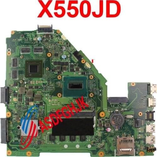 For Asus FX50J X550J X550JK X550JD Motherboard REV2.0 i7-4720HQ CPU GT820 4GB 100% TESED OK