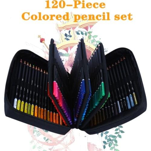 Sketch Color Pencil Set Colored Pastel Pencils 120 PCS Artist Painting School Graffit Drawing Wood Pen Art Supplies Stationery