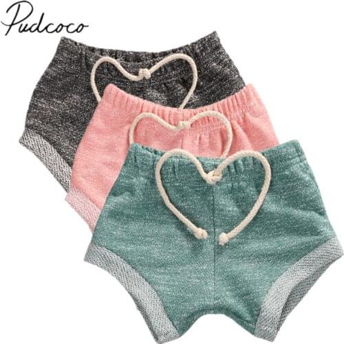 2019 Brand New Fashion Newborn kid Baby Cotton Shorts Candy Color Bottoms Toddler PP Shorts baby boy girl Summer Bloomers 3M-4T
