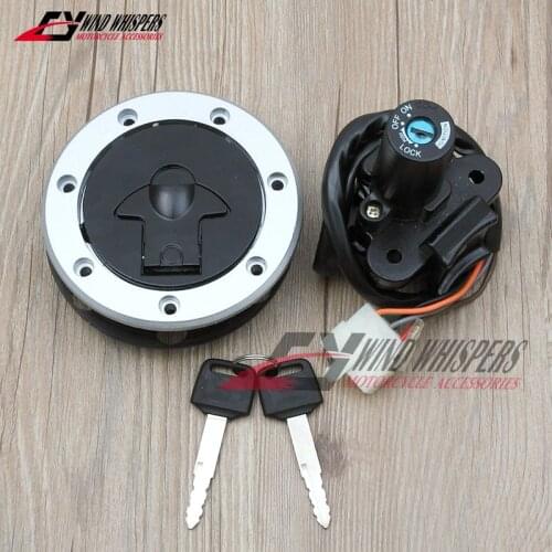 Ignition Switch Fuel Gas Tank Cap Cover Lock + 2 Keys For Kawasaki ZXR400 ZZR400 ZZR600 ZZR 400 600 ZX-7R ZX-9R ZXR750