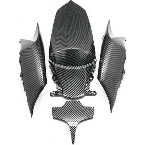 Fit For SUZUKI GSX-R 600 750 2008-2010 K8 Carbon Fiber Rear Tail Side Seat Fairing